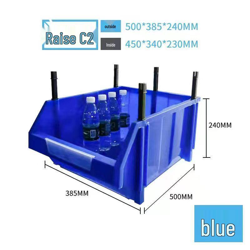 Slanted Mouth Plastic Storage Box for Screws and Tools – Classified Component Shelf