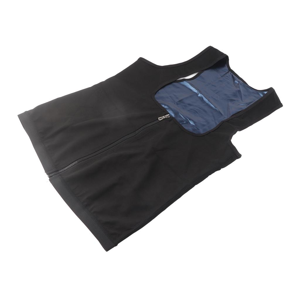 Men Sweat Vest Waist Trainer Workout Sauna Tank Top Male Body Shaper Shirt Vest