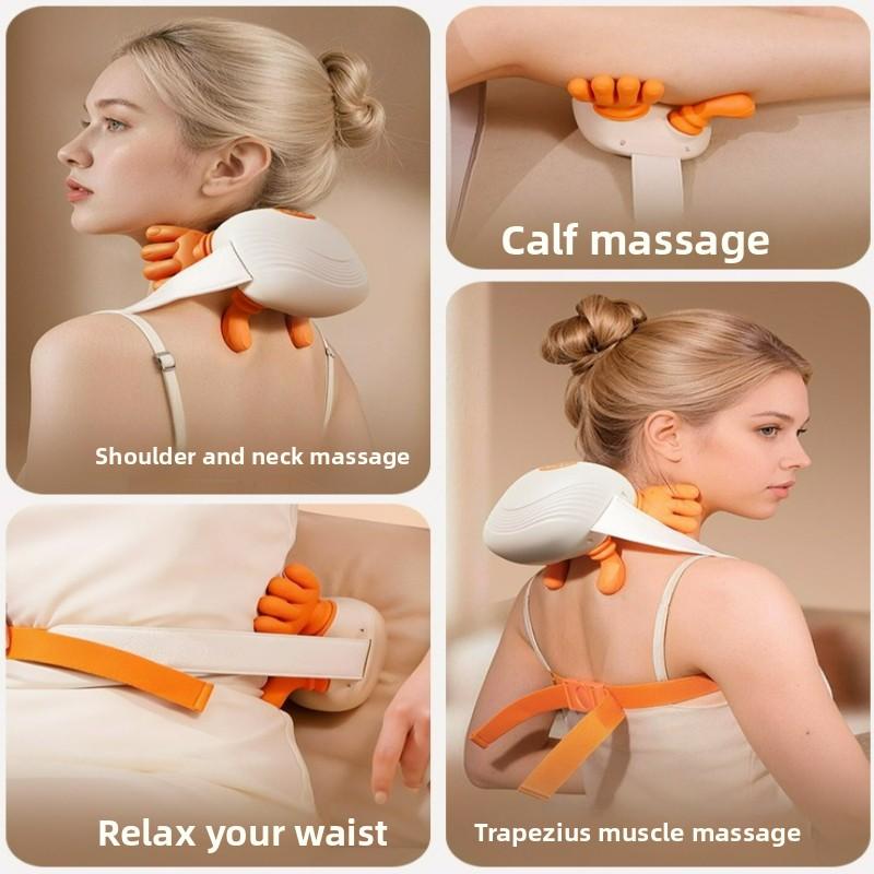 Shiatsu Back and Neck Massager Deep Tissue Kneading Back Massager with Heat Neck Massage Massage Bionic Neck Shoulder Massager