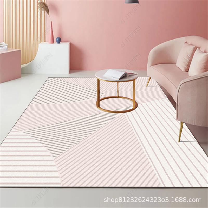 Nordic Geometric Pattern Carpet for Living Room and Bedroom