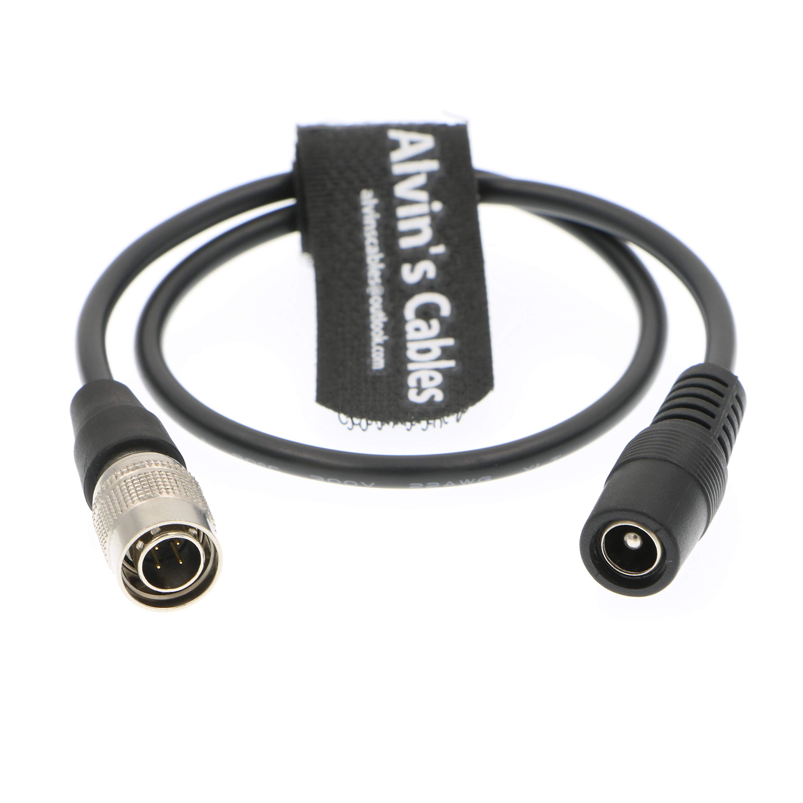 

Cables Hirose Male to DC Female Cable for Sound and Blackmagic Alvin s 4-pin Device, ZAXCOM, чёрный