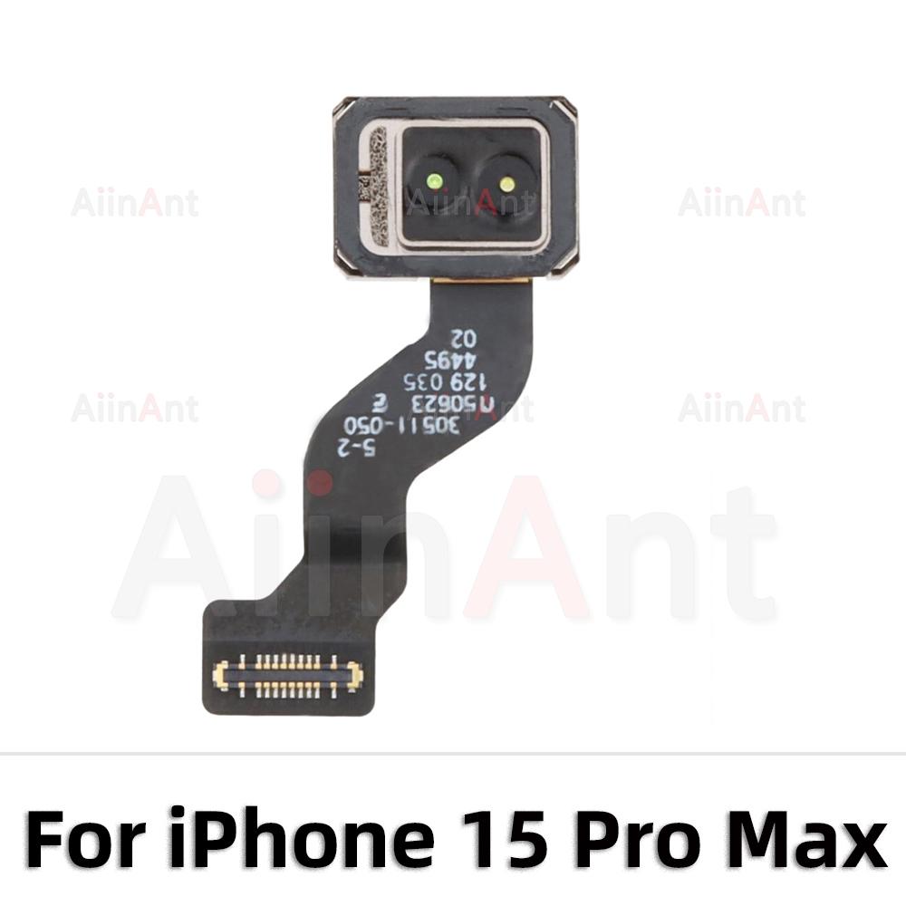 AiinAnt Ori 100% OEM Proximity Ambient Light Lidar Sensor Flex Cable For iPhone 12 13 14 15 Pro Max Plus mini