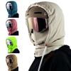 Winter Down Hooded Hats Drawstring Cold-proof Scarf Balaclava Hat Ultralight Removable Neck Cover Coat Short Tank Top Unisex