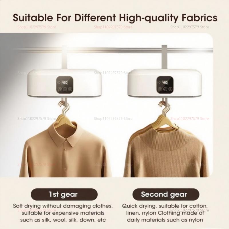 Multifunctional Dryer Portable Clothing Dryer Compact Foldable Laundry Dryer Machine with Dryer Bag and Time Setting Dryer