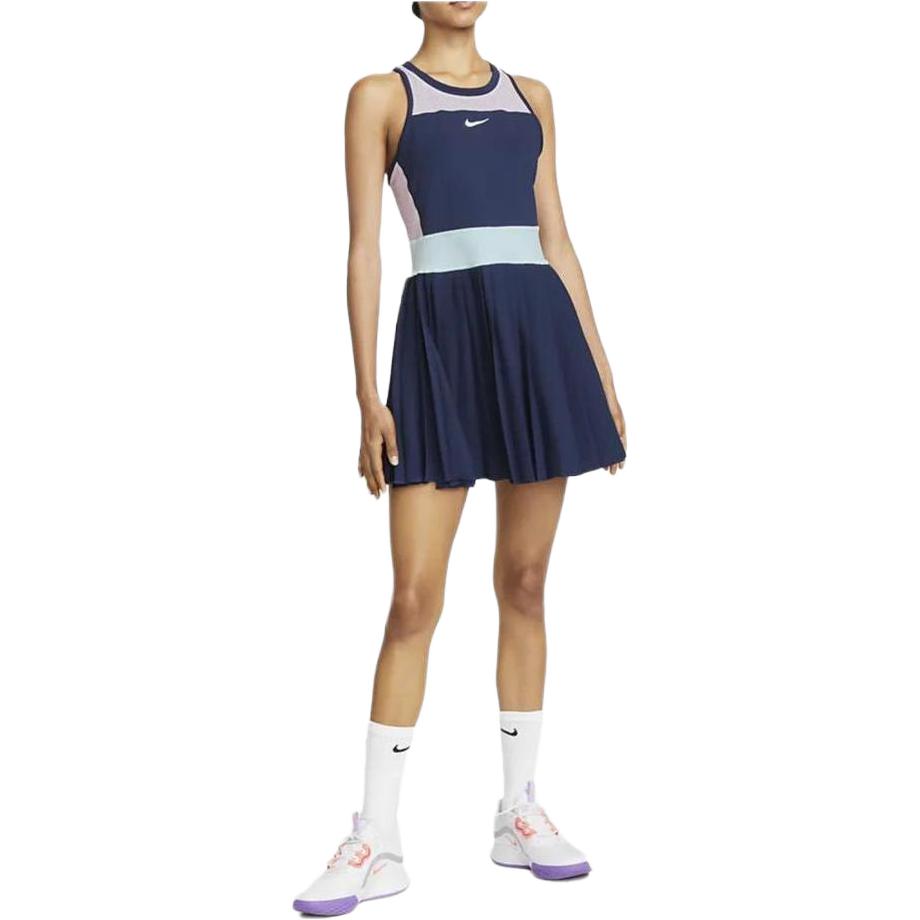 New NikeCourt Dri FIT Slam Women's Tennis Dress DV0360-410