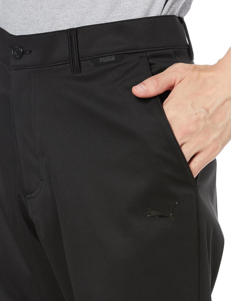 Golf Pants Golf Stretch Bonding Tapered Pants Puma Black [PUMA] Men's
