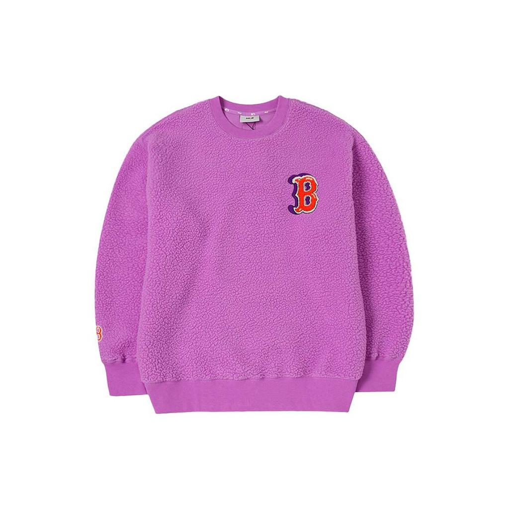 New MLB Sweatshirt Unisex Taro Purple 3AMTL0326-43LDL