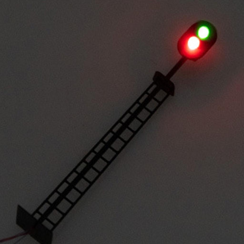 Light Railway Signal Light Railway Red Signal Wired