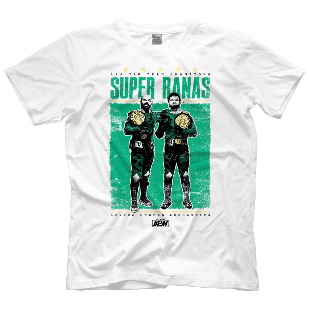 Las Super Ranas Living Legend Luchadores AEW Official TShirt Unisex T-Shirt L