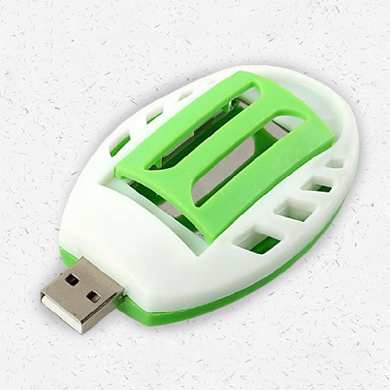 Portable Insect USB Electric Mosquitoes Repeller Plastic Incenses Heater Control Sleep Home