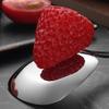 Square Head Spoons Stainless Steel Flat Square Soup Spoons Mirror Finish Dishwasher Safe Tablespoons for Kitchen Home