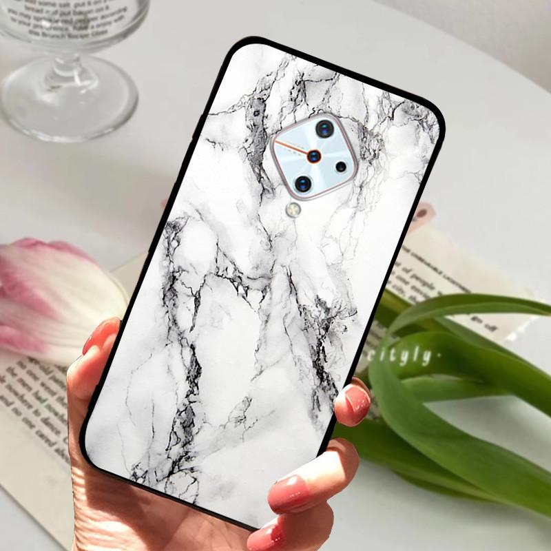 For Vivo V17 Case Cover S1 Pro Silicone Soft Painted Phone Case for VIVO 1920 V17 Russia Case TPU Bumper for vivoV17 V 17 s1Pro