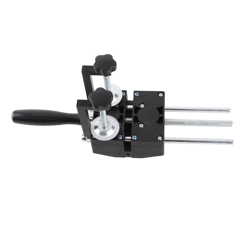 Woodworking Bench Vise Multifunctional Engineering Handle Multi Angle Woodworking Table Vise for Clamping Workpieces