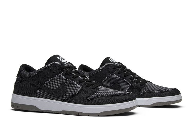 Men's Sneakers Nike SB Dunk Low Elite Medicom Bearbrick Black/White-Medium Grey-Black