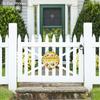 Daisy Welcome Wooden Sign, Charming Round Front Door Decor, Summer Floral Wall Hanging - Ideal Gift for Home & Garden Lovers