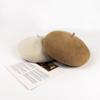 Wool Beret Women'S Autumn And Winter Warm British Retro Bud Japanese Versatile Painter Hat Literary Solid Color High Quality