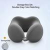 Ergonomic Neck Pillow Comfortable Ergonomic U-Shaped Neck Pillow with Storage Bag Slow Rebound Support, for Travel, Napping, and Office Use