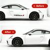 AHUN5 Body Side Stripe Sticker Door Decoration Sticker for Skoda Octavia Kodiaq Kamiq Fabia RS Rapid Yeti Karoq Auto Accessories Tools