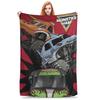 Monster Jam Grave Digger Truck Blanket Super Soft Fleece Sofa Throw Blanket for Home Bedroom Travel Throws Bedspread Quilt