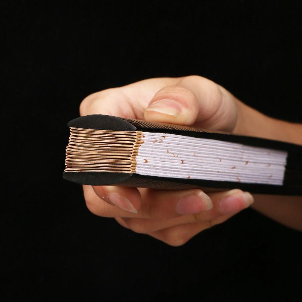 With Tassel Antique-style Folding Fan Sprinkled Gold Men Hand Fan Portable Decorative Fan  Crafts