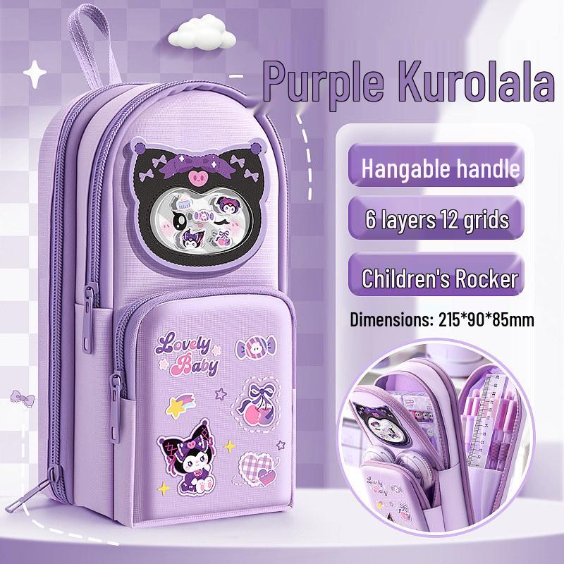 2026 Trendy Large Capacity Multifunctional Pencil Case for Girls and Students