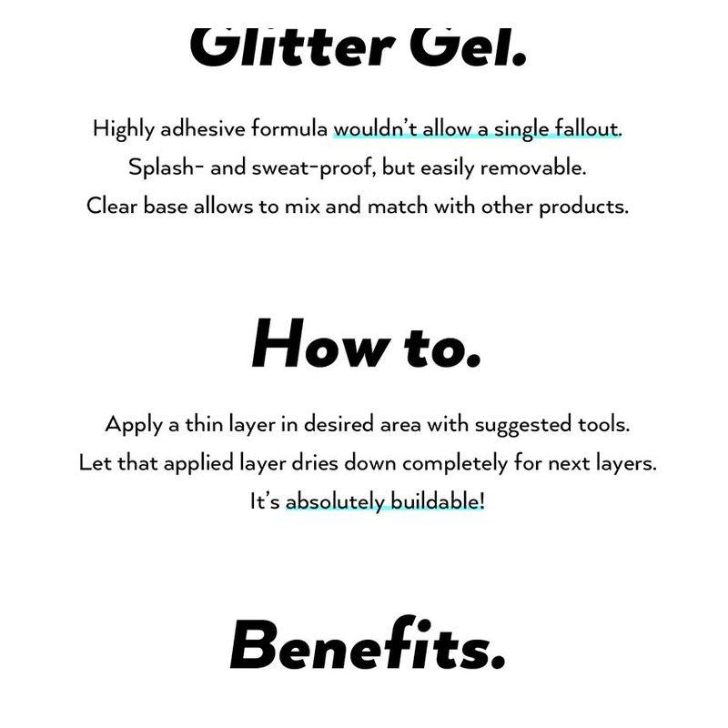 UNLEASHIA Gevşek Simli Jel Mini Üçlü Set YesStyle Özel Seti