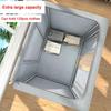 Home Clothes Storage Box Folding Steel Frame Storage Box Cotton Quilt Large Capacity Oxford Cloth Waterproof Storage Organizing