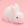 Silicone Rabbit Fidget Super Soft Pinching Fingertip Toy Creative Bunny Squishy Toy  Desk Decor