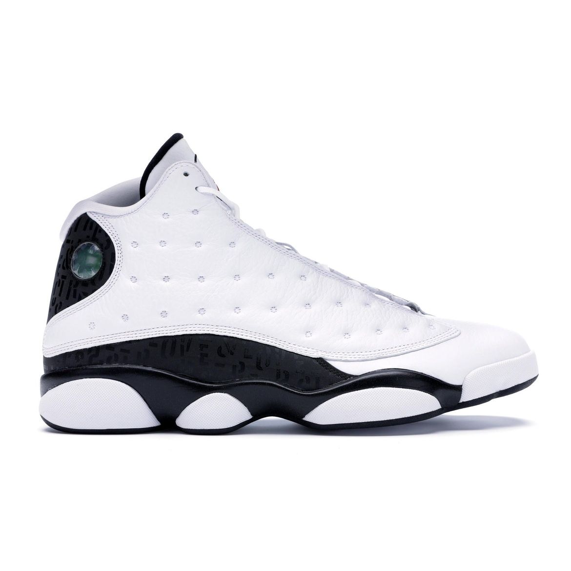 

Мужские кроссовки Air Jordan 13 Retro Love and Respect Белый Черный 888164-112