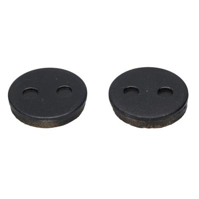 2PCS Electric Scooter Brake Pads Abrasion Proof Alloy Metal Smooth Braking Low Noise Cycling Pads Kit