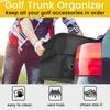 Wasserdichte Auto Golfschuhtasche mit Fach Golf Kofferraum Organizer Outdoor Sportbekleidung Aufbewahrungstasche Langlebig