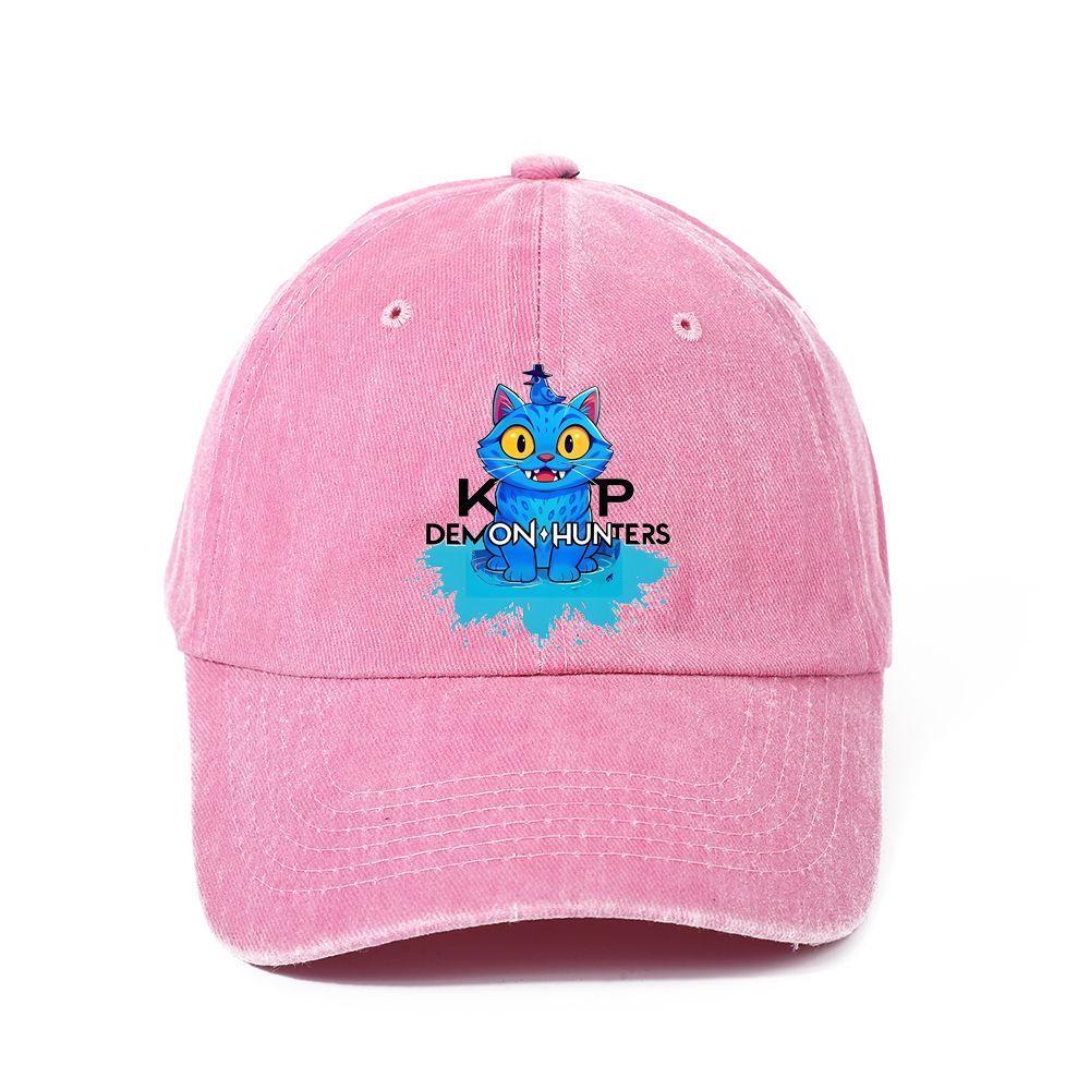 K-POP Hexenjagd Baseballkappen für Kinder, Modische Outdoor-Sonnenschutzkappen für Jungen und Mädchen Frühling und Herbst