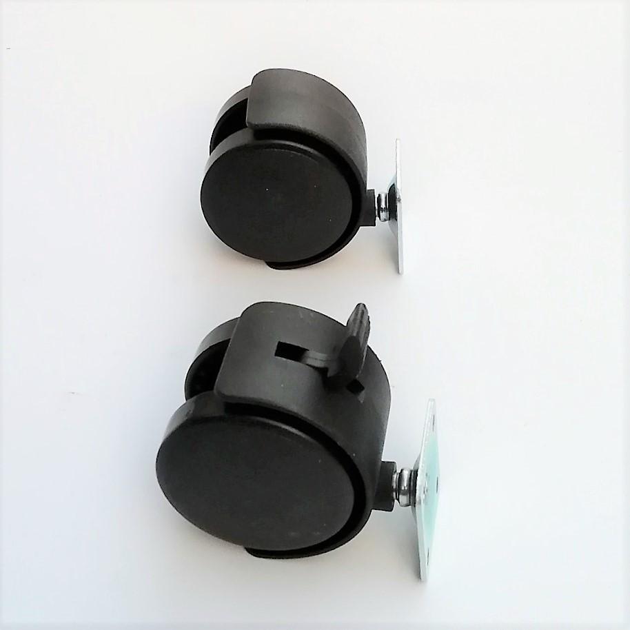 Universal Caster Wheel for Wheelchairs, Chairs, and Furniture 