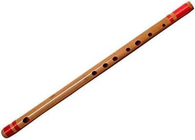BENLENTAKIZAYIKUYA Bamboo Shinobue Red String 7 Upgraded Traditional Bamboo Flute Flute, Wrapped, Holes, 8-Tone Scale, Instrument, (Red Wrapped)