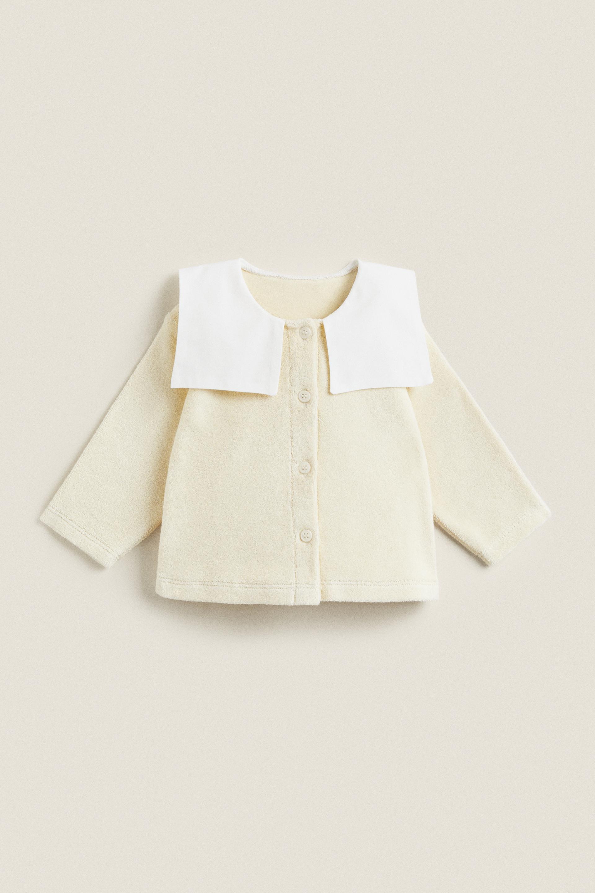 

МАХРОВЫЙ КАРДИГАН С ВОРОТНИКОМ