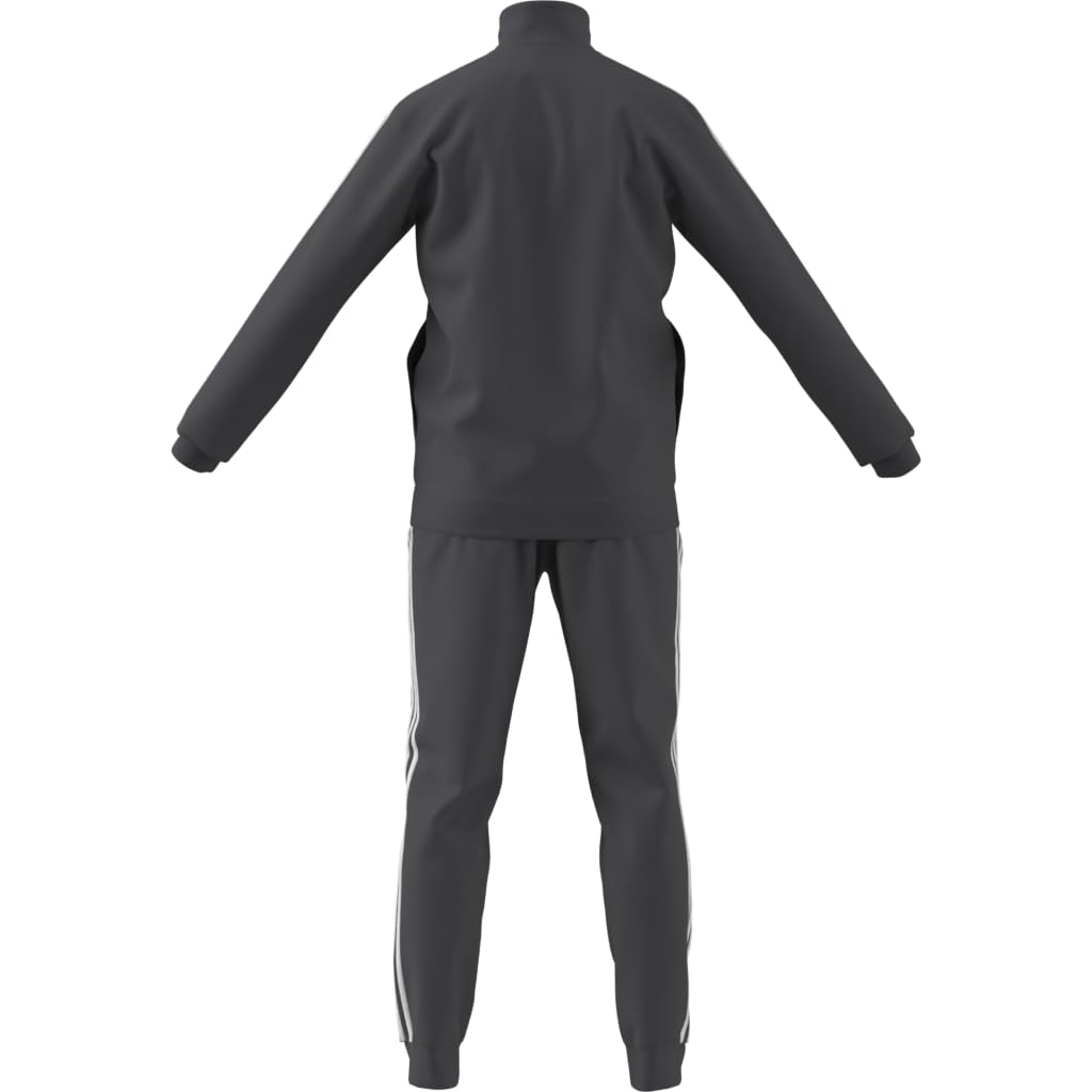Adidas Tricot Tracksuit Gray Five Size 28898 Men's Fleece-Lined Set, (HT6650), 2L,