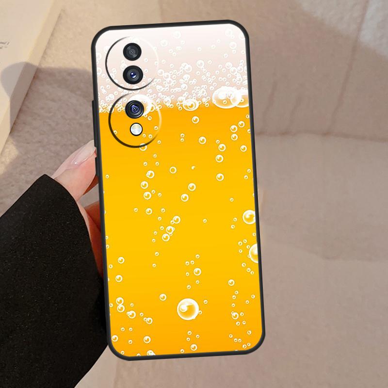 Alcohol Beers Drink Beer For Honor 90 70 50 Lite Magic 5 Pro 8X 9X Phone Case For Honor X8a X9a X7a X6a X9 X7 X8 X9b