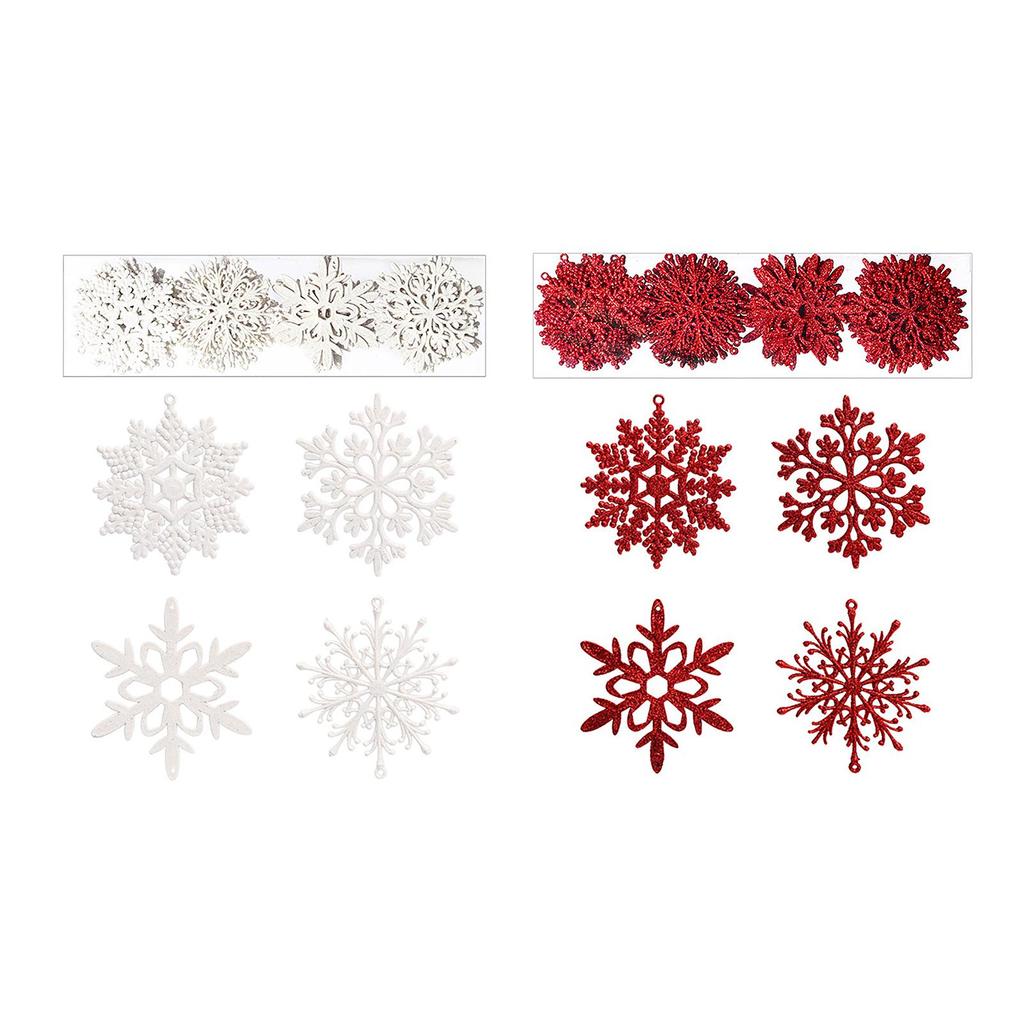 Satın alın Christmas Snowflake Decoration Window Clings Snowflakes