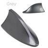 16cm Universal Carbon Fiber Look Car Roof Top Mount Shark Fin Aerial Antenna Toppers Auto Radio AM FM Antenna Signal Amplifier