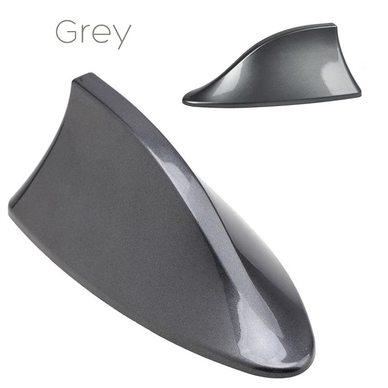 16cm Universal Carbon Fiber Look Car Roof Top Mount Shark Fin Aerial Antenna Toppers Auto Radio AM FM Antenna Signal Amplifier