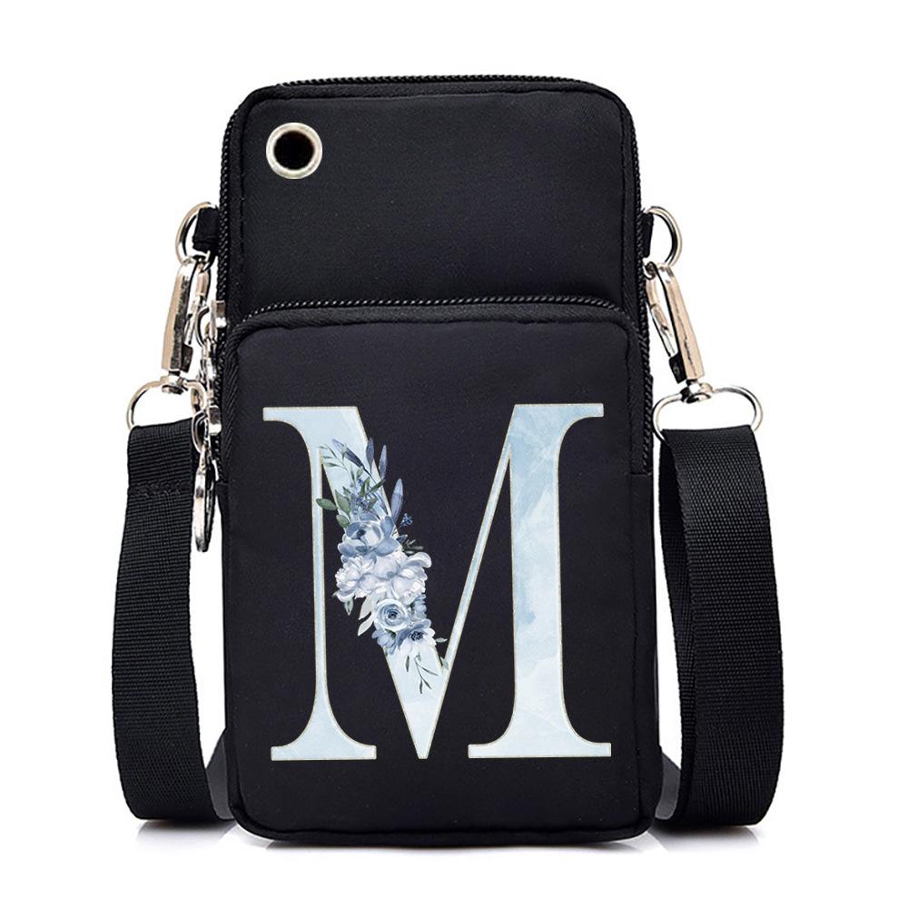 Letter Printing Go Out Portable Messenger Bag Shoulder Bag Men And Women Casual Simple