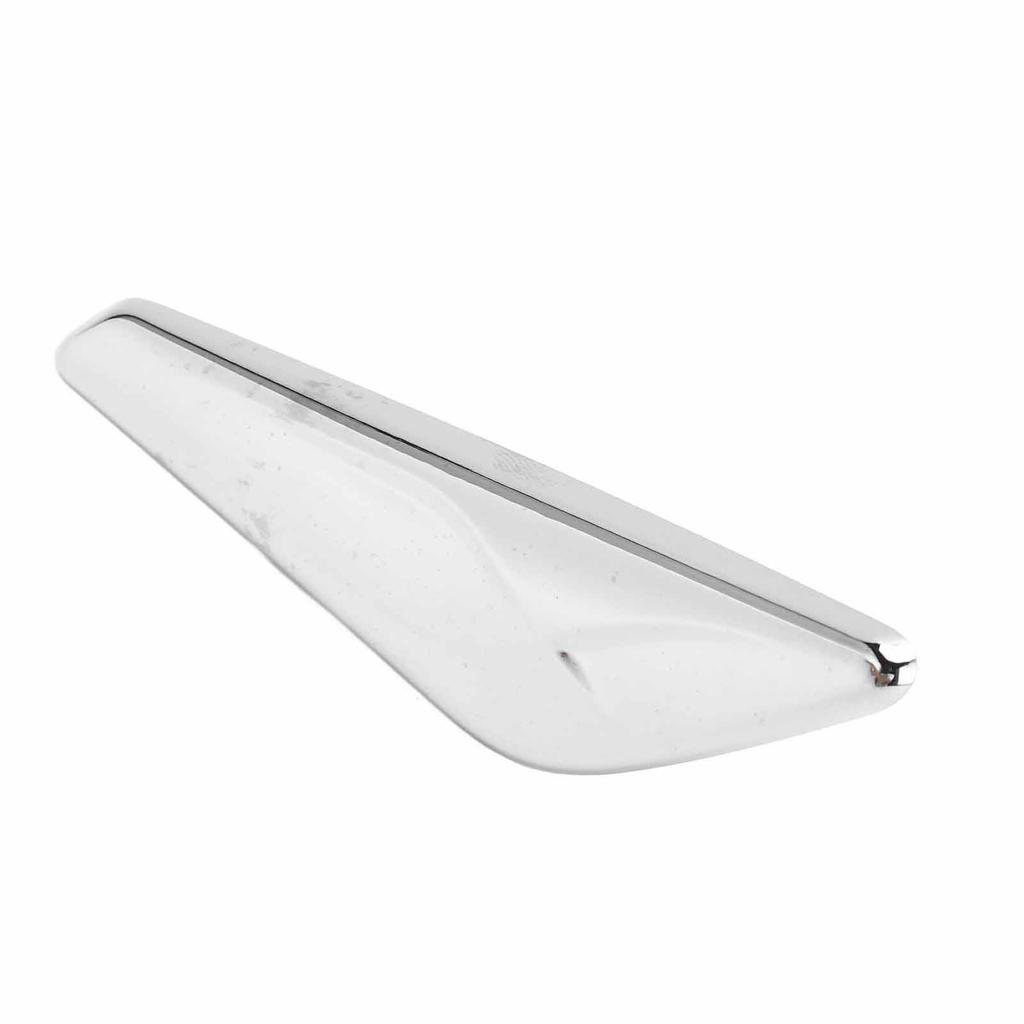 Mudguard Side Panel Finisher Chrome Plated Stylish Sturdy Protective Mudguard Finisher Trim For X3