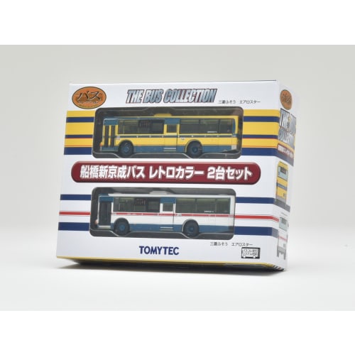The Bus Collection Bus Collection Funabashi Shinkeisei Bus Retro Color Set of 2 Diorama Supplies
