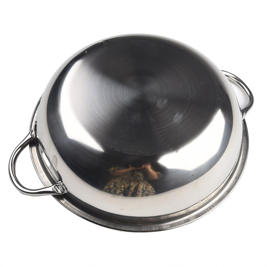 Doppelter geteilter Hot Pot Home Hotpot Küche Edelstahl Kompatibler Topf