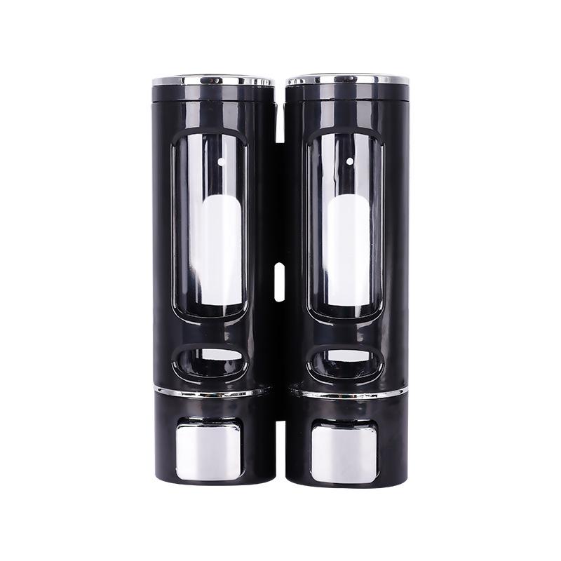 Wall-Mounted ABS Manual Soap & Hand Sanitizer Dispenser for Kitchen & Hotel