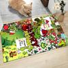 Grinch Christmas Collage Carpet Rug Soft Washable Antislip Home Living Room Sofa Mats Personalized Christmas Rug