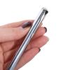 Adjustable Snake Hook Retractable Long Handle Snake Catching Tool Stainless Steel Rounded Head Reptile Handling Tool Camping