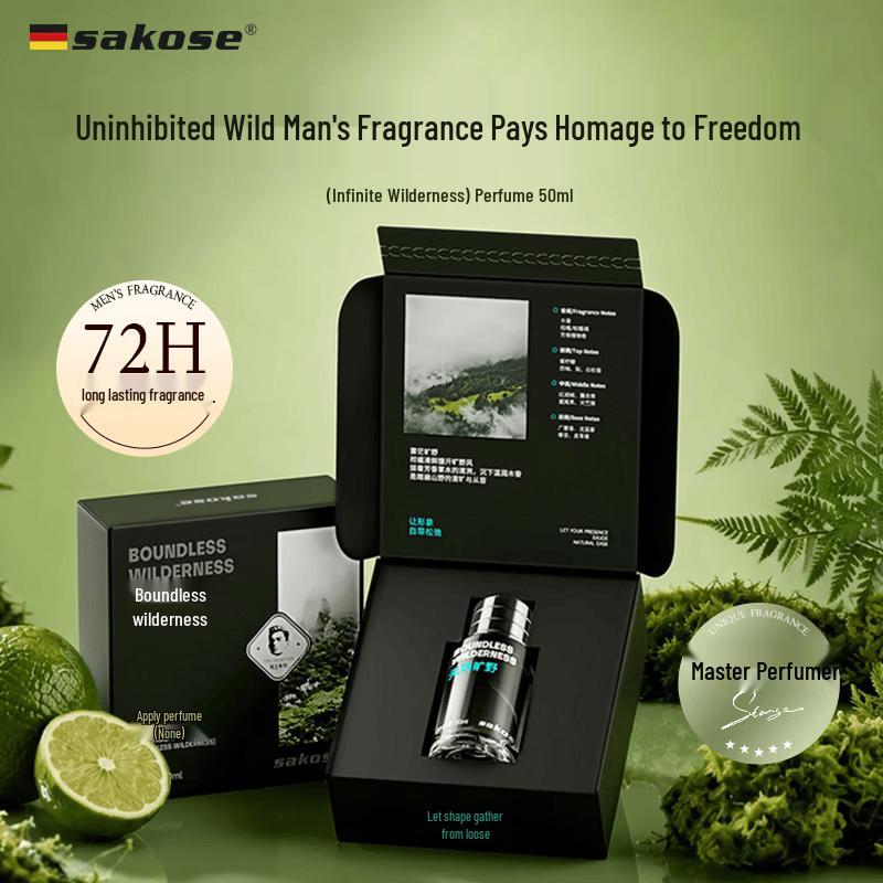 Sakose Мужская туалетная вода Безграничная дикость 50ml