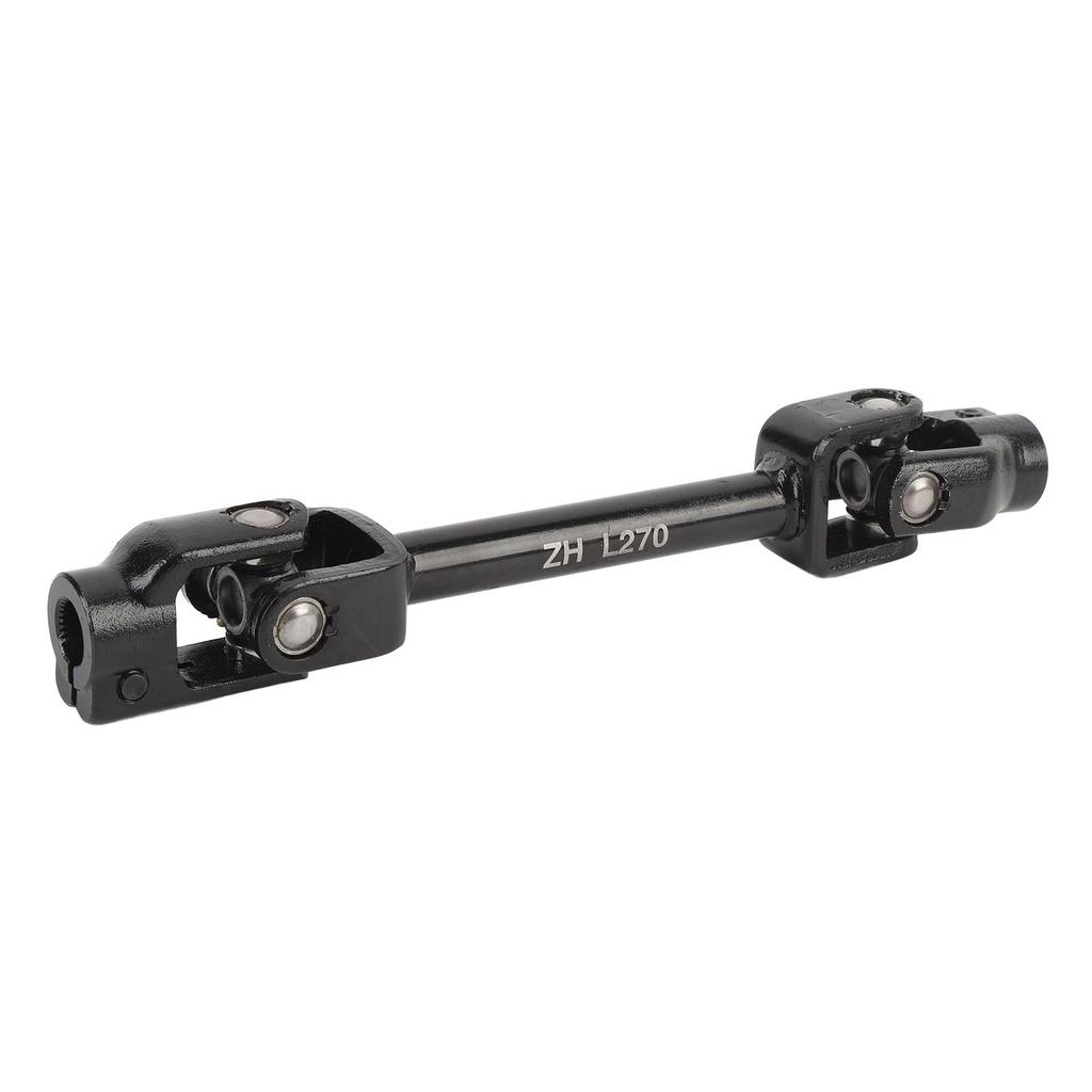 270mm Steering Shaft Assembly M14 30T Steel Alloy High Strength for Go Kart ATV Quad Mini Bike