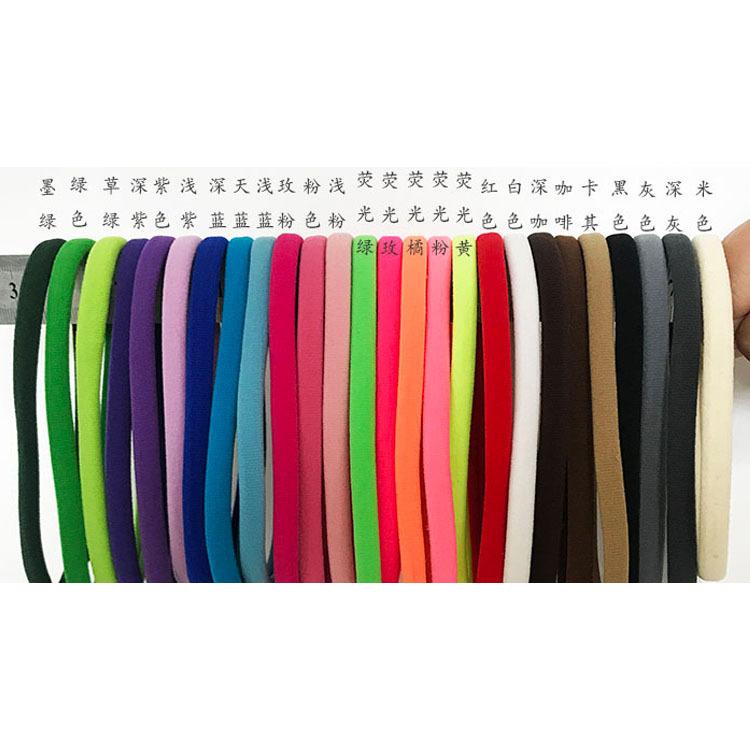 High Elastic Soft Headband Soft Nylon Hairband Headband Stylish Versatile Simple Headband
